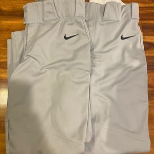 Boys youth XL Nike baseball pants. TWO PAIR.